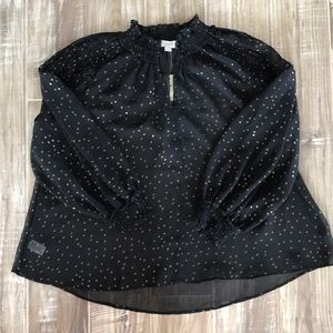 NWT Loft peasant blouse, XSP